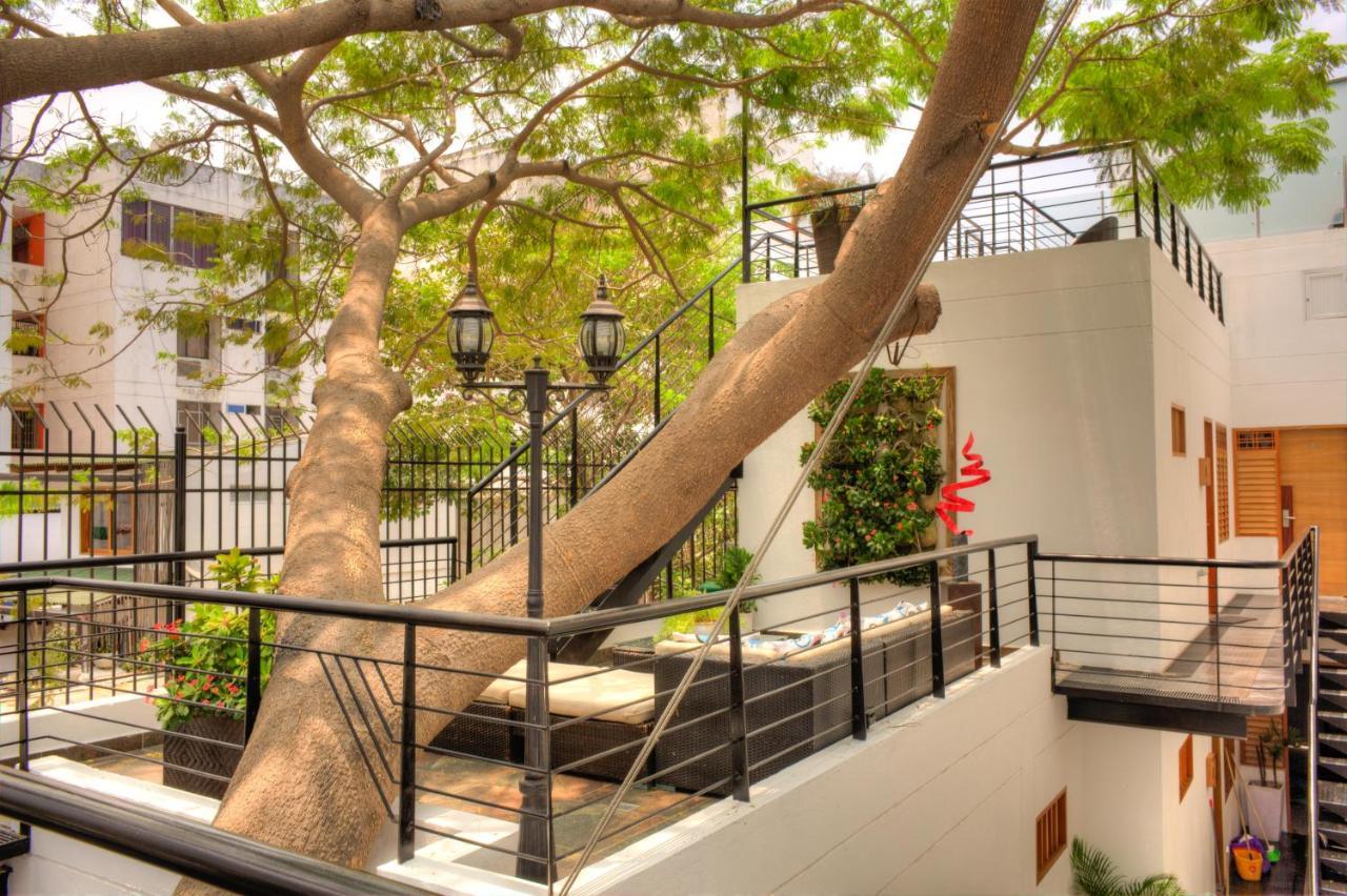 Casa De Leda, A Kali Hotel Santa Marta  Exterior photo The courtyard of the hotel